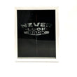 Never Look Back Wall Frame