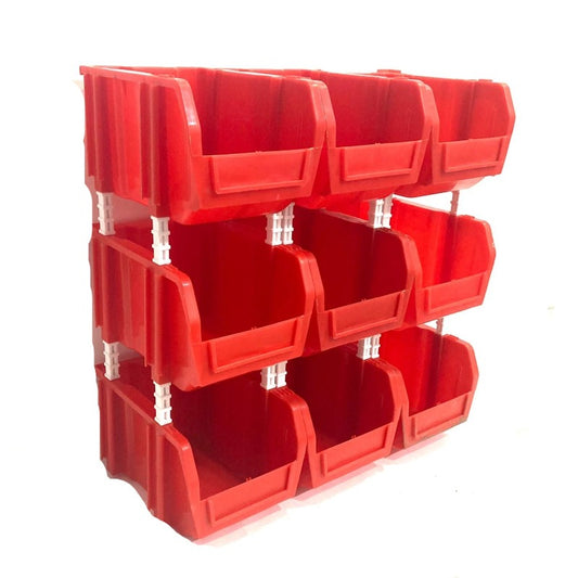 Inter Box Storing Container Red