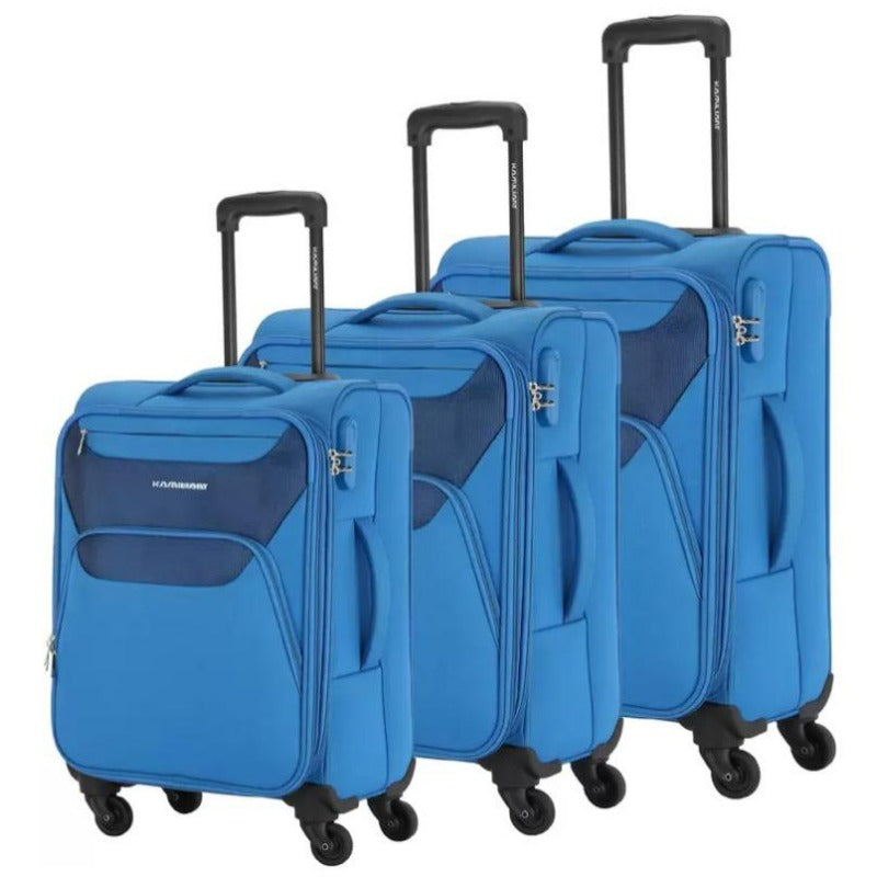 Kamiliant Bali Luggage 3pcs Set Royal Blue