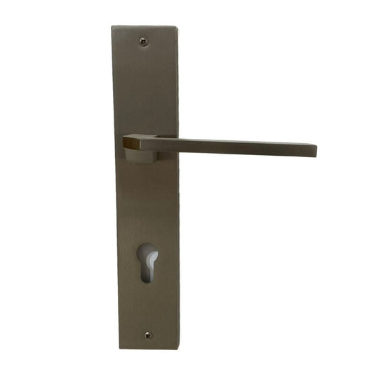 Lever Handle Panama on Plate Yale 85MM S/Nickel