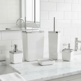 Prima Nova Toskana 5pc Bathroom Set White