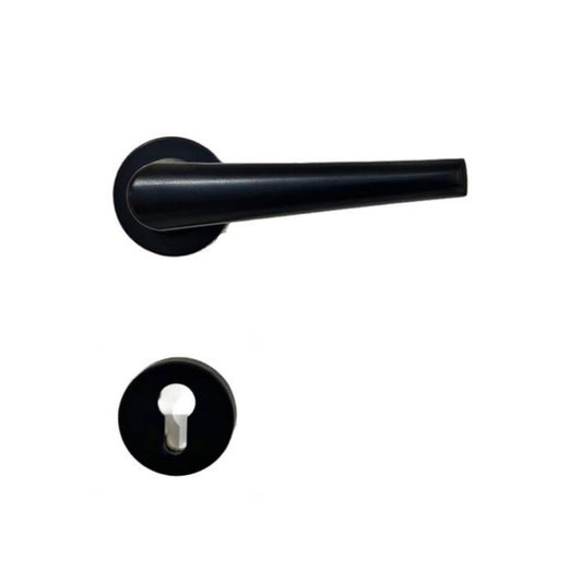 Lever Handle With Key Hole