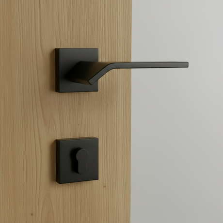 Frana Handle On Square Rose Black