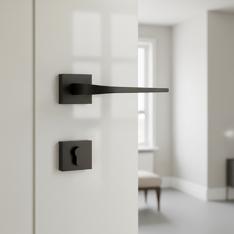 Oia Handle On Horizontal Rose Black