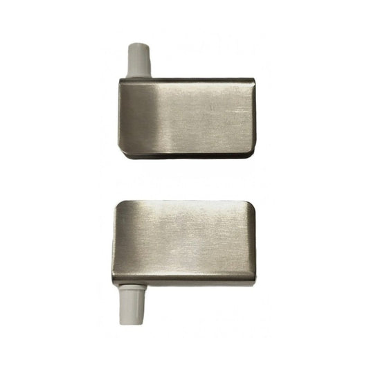 Pivot Glass Hinge Nickel Plated Matt