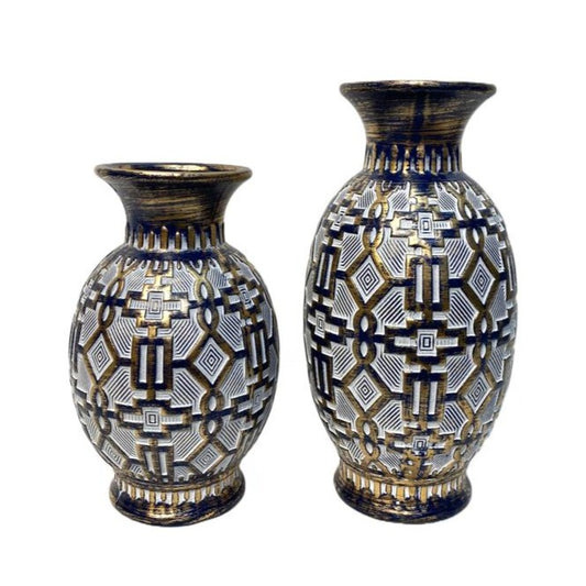 Classic Ceramic Vase (Set of 2)