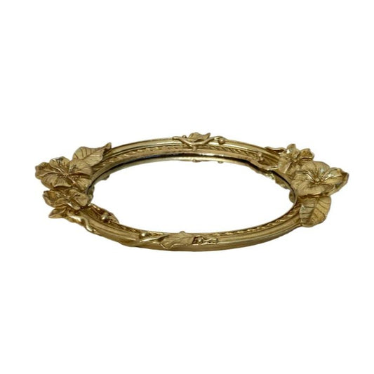 Antique Serving Tray Round