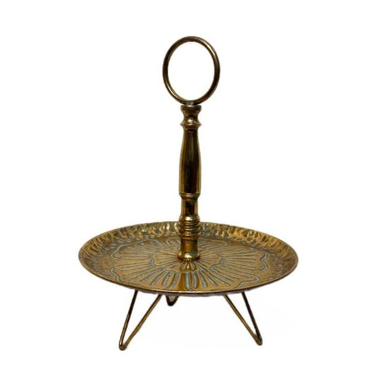 Serving Stand Antique brass