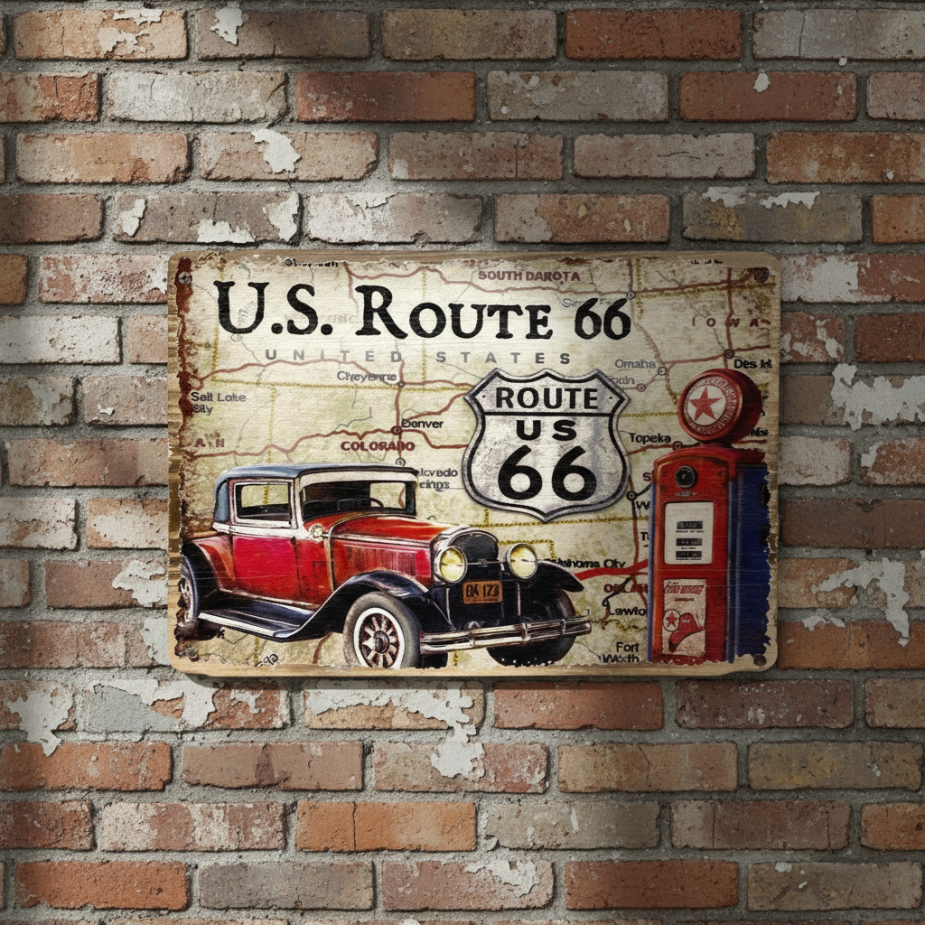 Wall Frame US Route