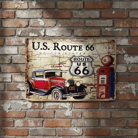 Wall Frame US Route