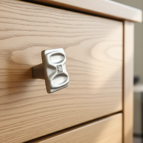 Drawer Knob Nickel Velo Int