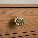 Furniture Knob Flower 60mm Antique Firenze
