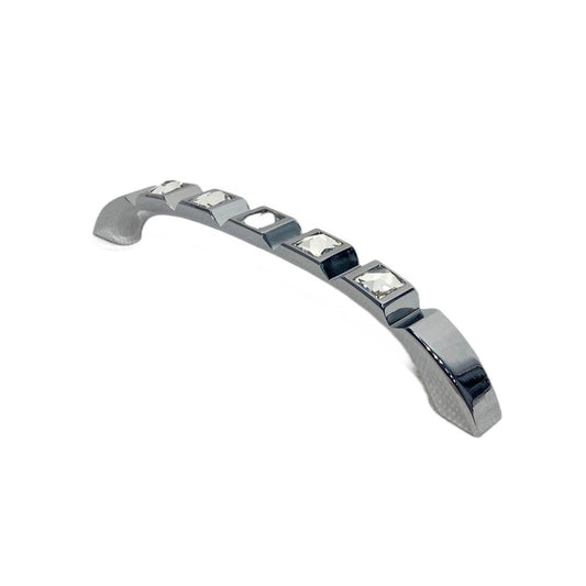 Furniture Handle 128mm Chrome Crystalized