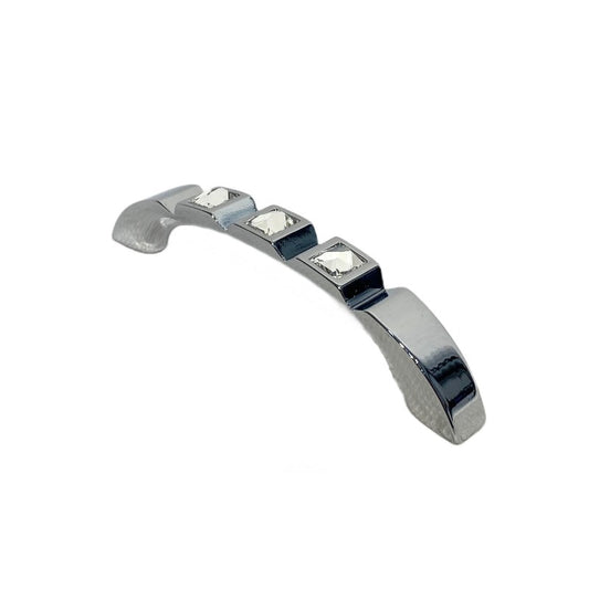 Handle 96mm Chrome Crystalized