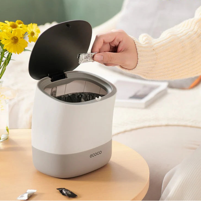 Mini Desktop Bin Black
