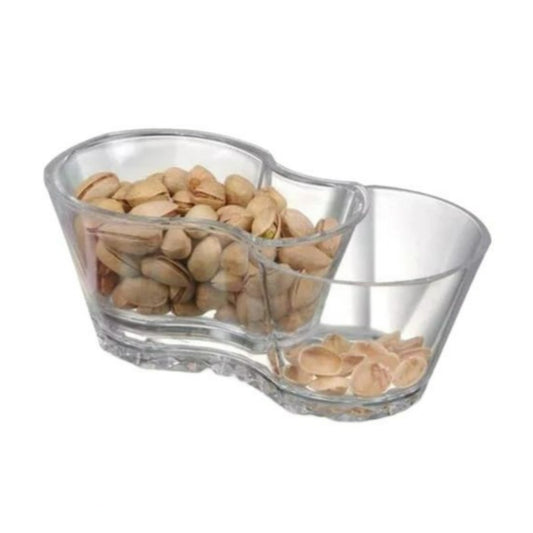Glass Nut Bowl 8"