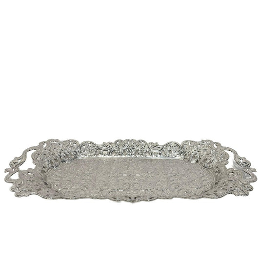 Silver Plated Rectangular Tray