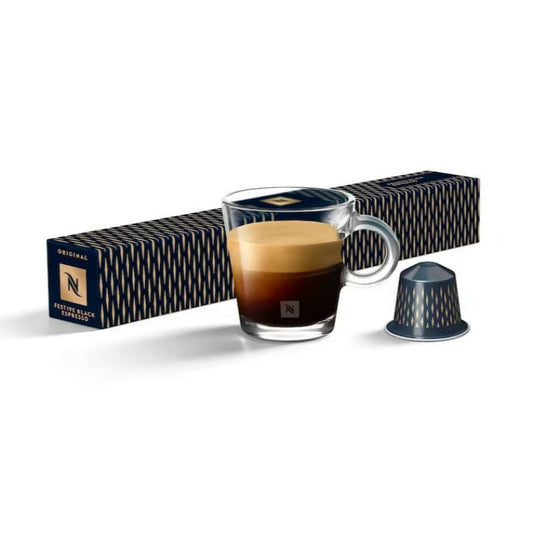 Nespresso Festive Black Espresso Coffee Pods