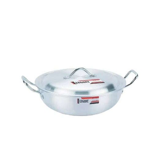 Prima Wok Pan With Lid Stainless Steel 20cm