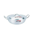 Prima Wok Pan With Lid Stainless Steel 26cm