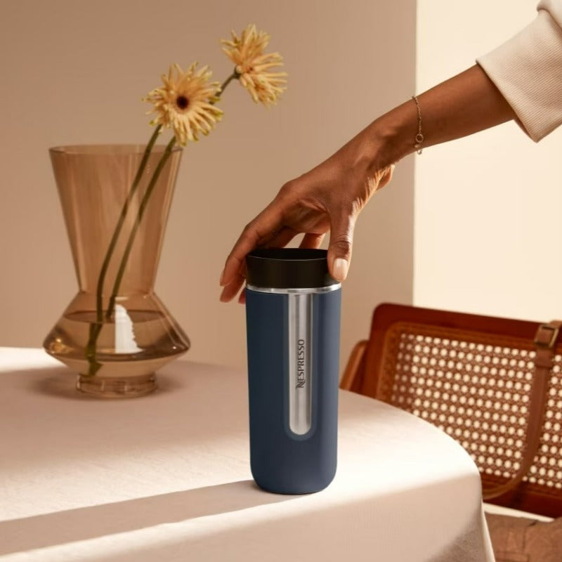 Nespresso Nomad Travel Mug Midnight Blue 540ml by JB Saeed Studio Buy