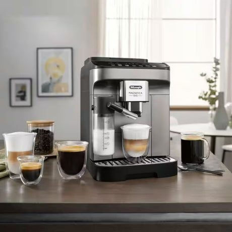 Delonghi Magnifica Evo Coffee Machine Titanium Black
