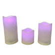 LED Remote Control Electronic Candle (Set of 3)