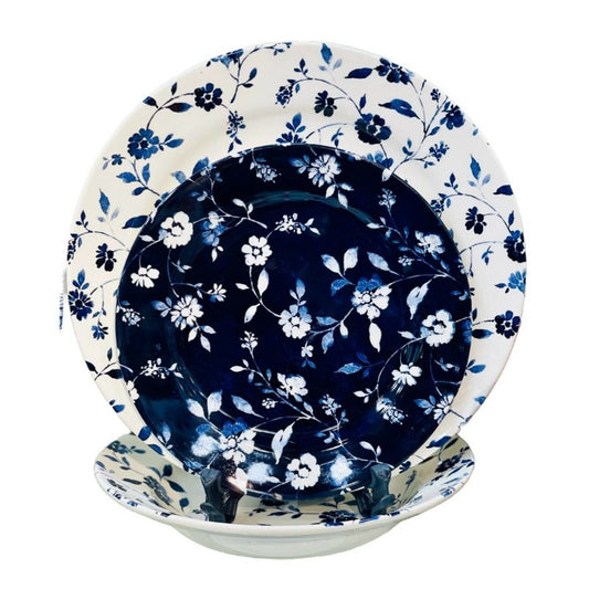 Claytan Porcelain Dinner Set Crystal Blue (18 Pcs Set)