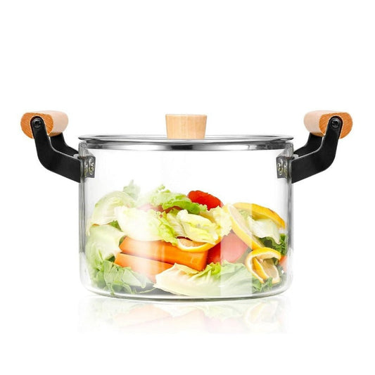 Fireproof Glass Casserole With Lid 3500ml