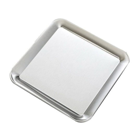 Stainless Steel Serving Platter Silver