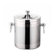 Ice Bucket With Lid 2L Stainless Steel