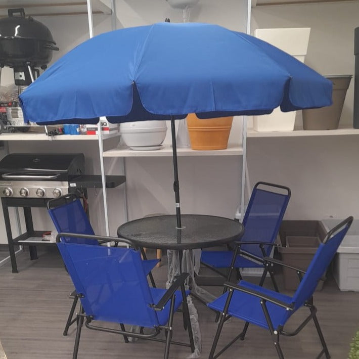 Garden Furniture Set with Umbrella
