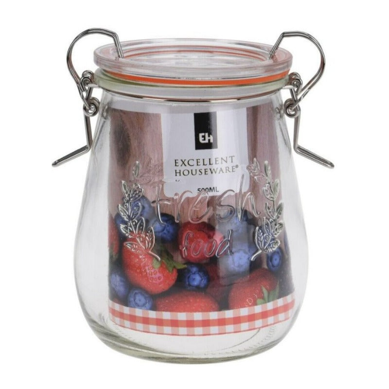 Glass Jar 500ml by JB Saeed Studio | Complete Home Solution – Jb Saeed ...