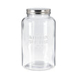 Glass Storage Jar With Lid 2L