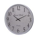 Wall Clock White Rim 76cm
