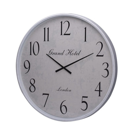 Wall Clock White Rim 76cm