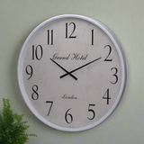 Wall Clock White Rim 76cm