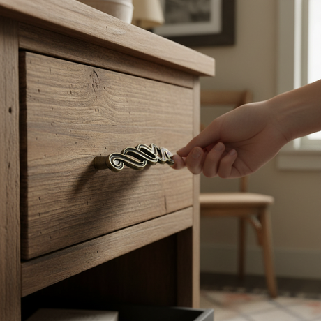 Furniture Handle Antique Firenze 96mm