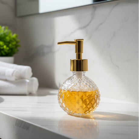 Gold Liquid Soap Dispenser 200ml