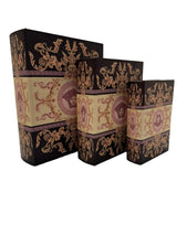 Decorative Book Storage Box (Set of 3)