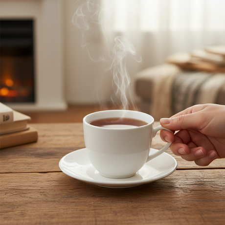 Porcelain Tea Cup White 190ml