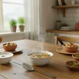 Porcelain Serving Bowl White 15cm