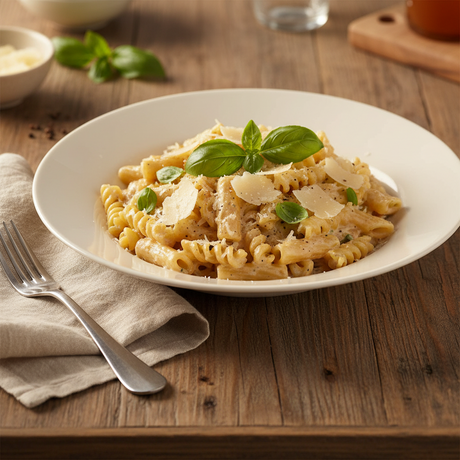 Porcelain Deep Plate White 20cm