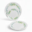 Danny Home Dinner Set 18pcs Green Floral