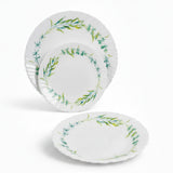 Danny Home Dinner Set 18pcs Green Floral