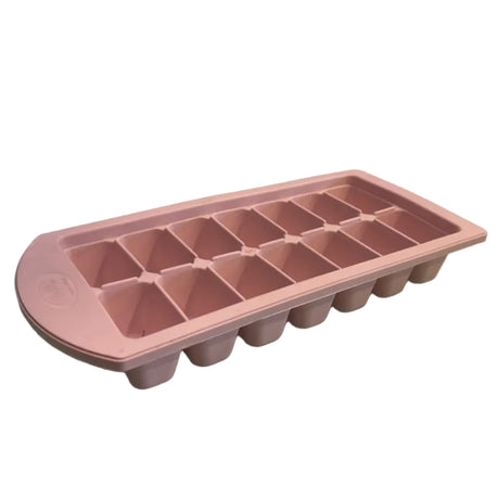 Ice Cubes Tray Plastic Pink