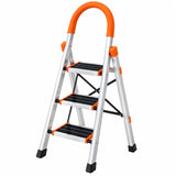 3 Step Folding Aluminum Ladder