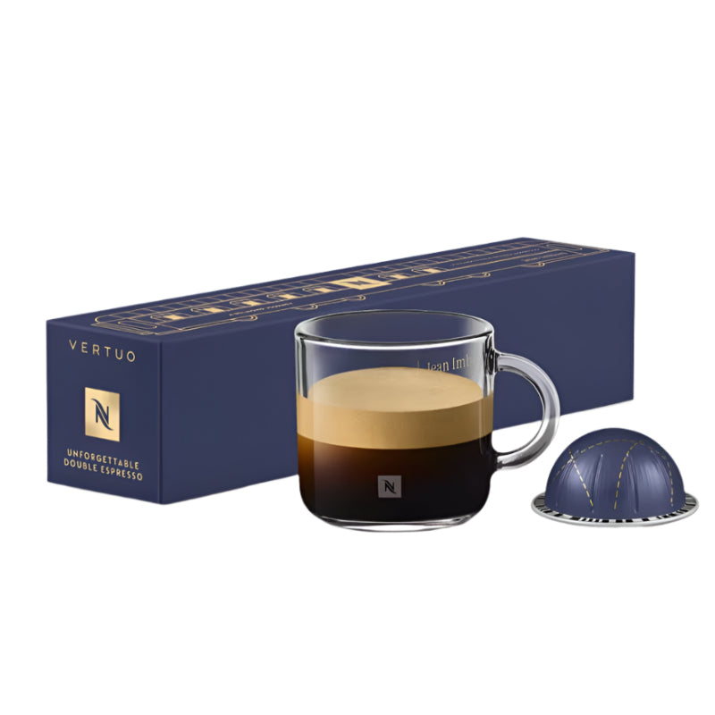 Nespresso Unforgettable Double Espresso Vertuo Coffee Pods