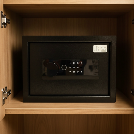 Digital Biometric Electronic Solid Steel Safe Large