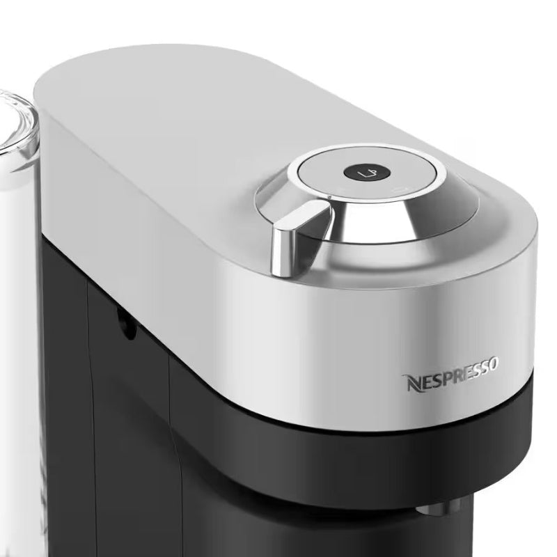 Nespresso Vertuo Pop+ Deluxe Silver Coffee Machine